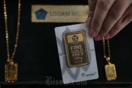 Harga Emas 24 Karat Antam Hari Ini, Termurah Rp820.500