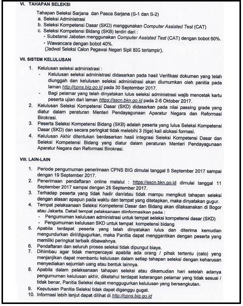 Penerimaan CPNS 2017 Gelombang II: Informasi Formasi, Syarat dan Ketentuan, Serta Cara Pendaftaran di Badan Informasi Geospasial