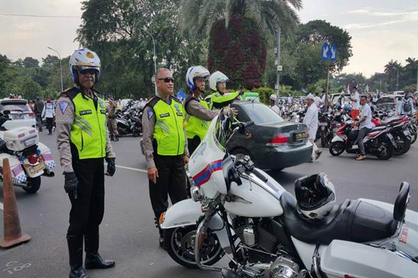 Dirlantas Turun, Balai Kota Padat