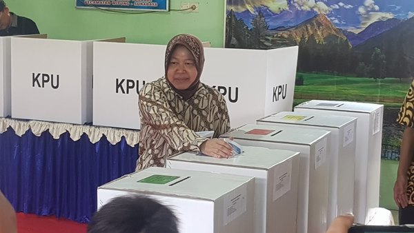 Harapan Wali Kota Surabaya Risma untuk Presiden Terpilih 2019