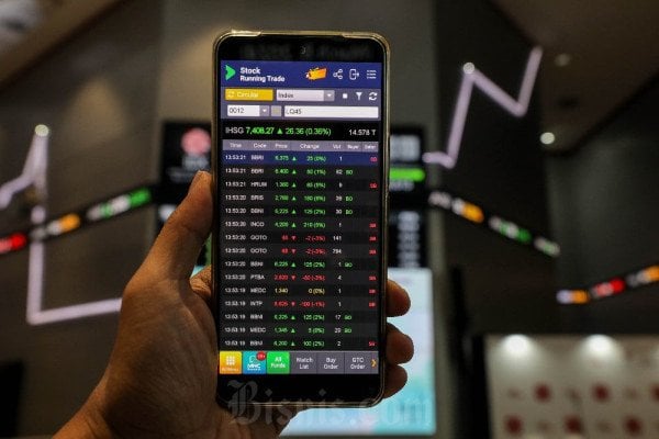 IHSG Parkir di Level 6.076,08 Akhir Sesi I