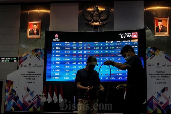 IHSG Ditutup Rontok 1,42%