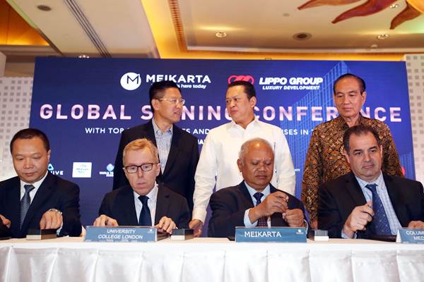 Lippo Group Tandatangani Kerjasama Investasi Proyek Meikarta