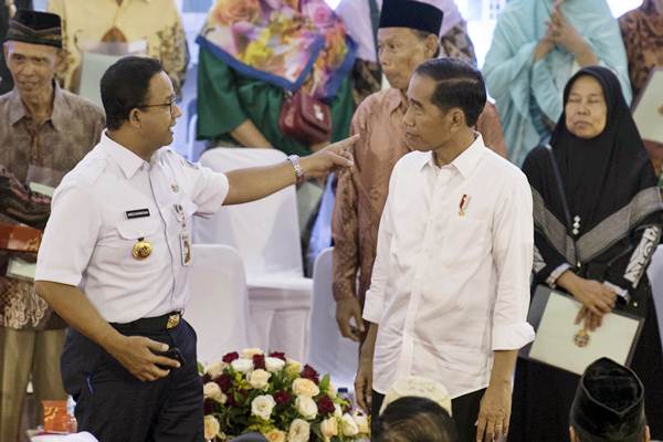 Jokowi Dan Anies Baswedan Hadiri Penyerahan Sertifikat Tanah 2687