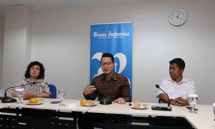 CEO Lippo Karawaci John Riady Kunjungi Bisnis Indonesia