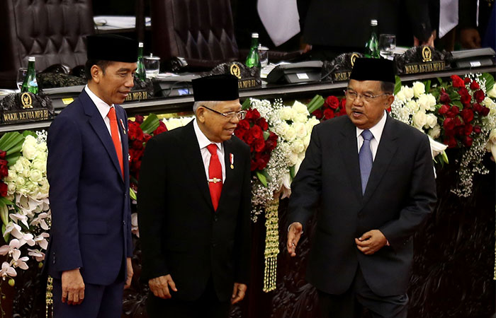 PELANTIKAN PRESIDEN DAN WAKIL PRESIDEN - Bisnis.com