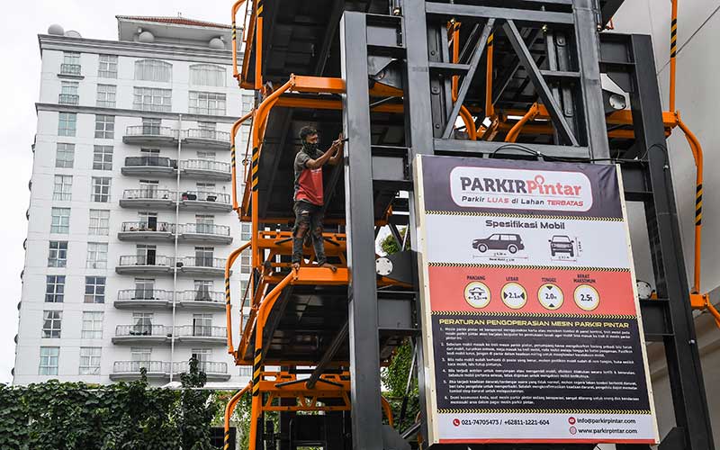 Pembangunan Sistem Parkir Bertingkat Di Jakarta 8033