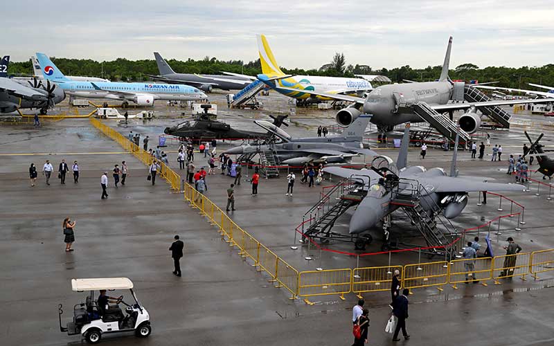 Singapore Airshow Kembali Digelar, Puluhan Pesawat Tampilkan Aksi