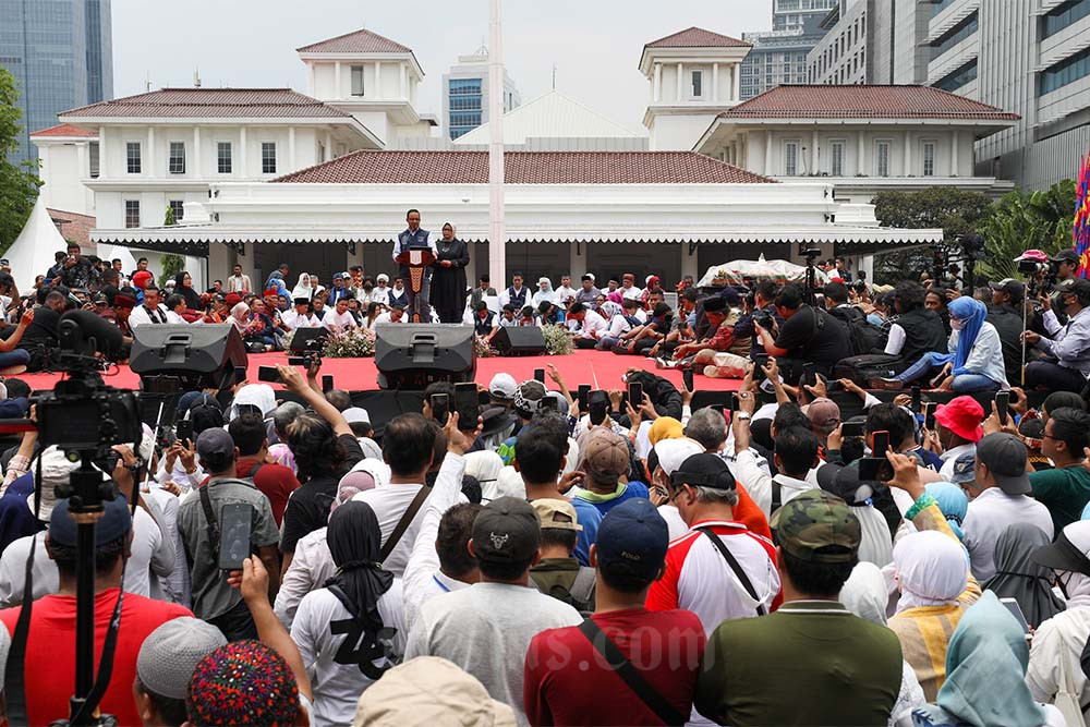 Salam Perpisahan Anies Baswedan Di Balai Kota