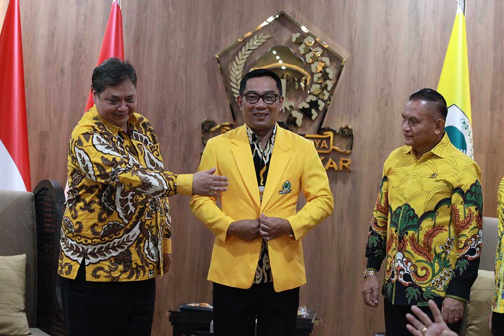 Ridwan Kamil Resmi Gabung Ke Partai Golkar 5417