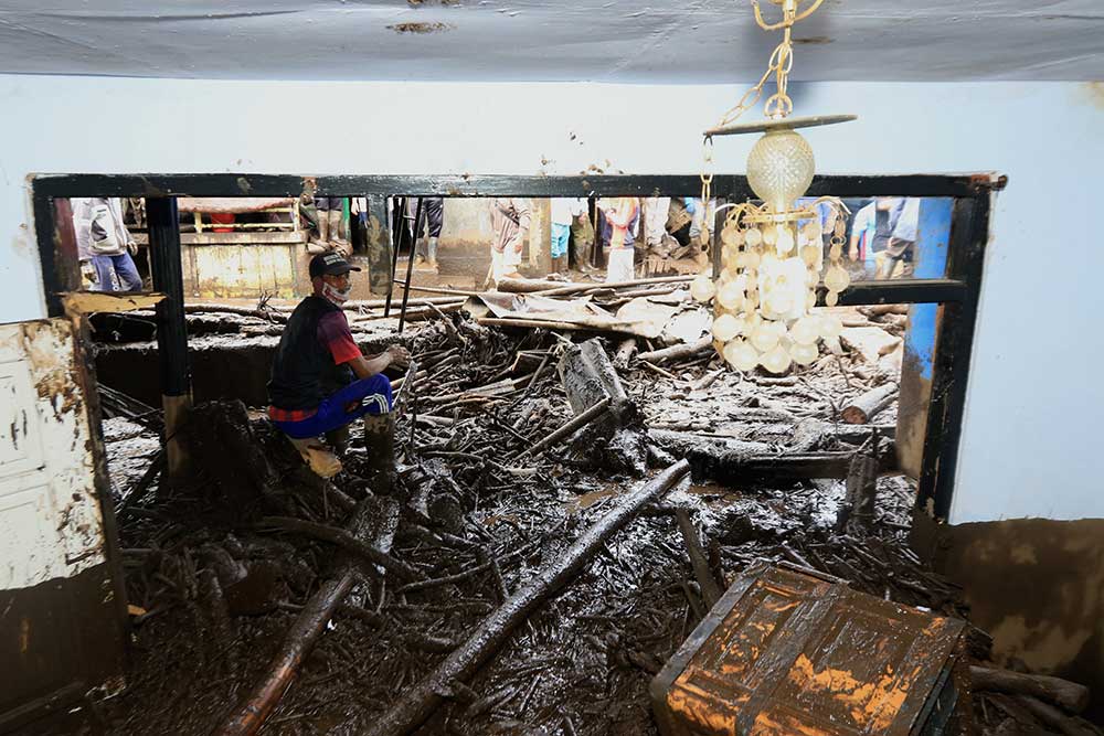 Puluhan Rumah Di Bondowoso Tergenang Material Lumpur Dampak Banjir Bandang