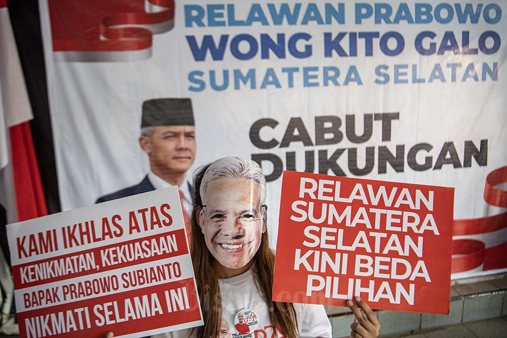 Deklarasi Relawan Ganjar Pranowo Di Palembang