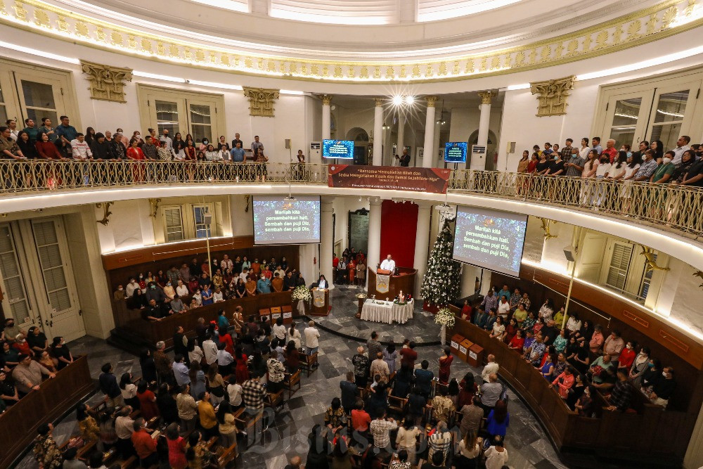 Ibadah Malam Natal Di Gpib Immanuel