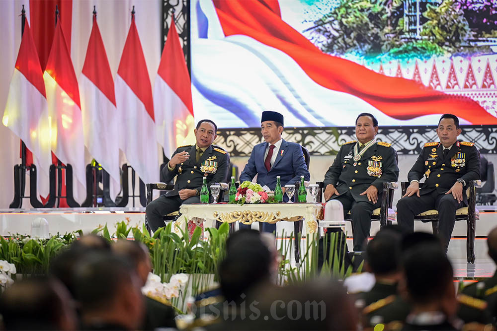 Presiden Jokowi Hadiri Rapim TNI Dan Polri Tahun 2024