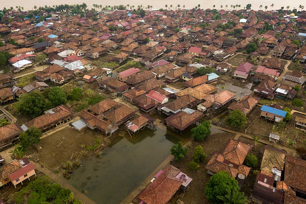 Banjir Yang Sudah Melanda Jambi Selama Tiga Bulan Sudah Mulai Berangsur ...