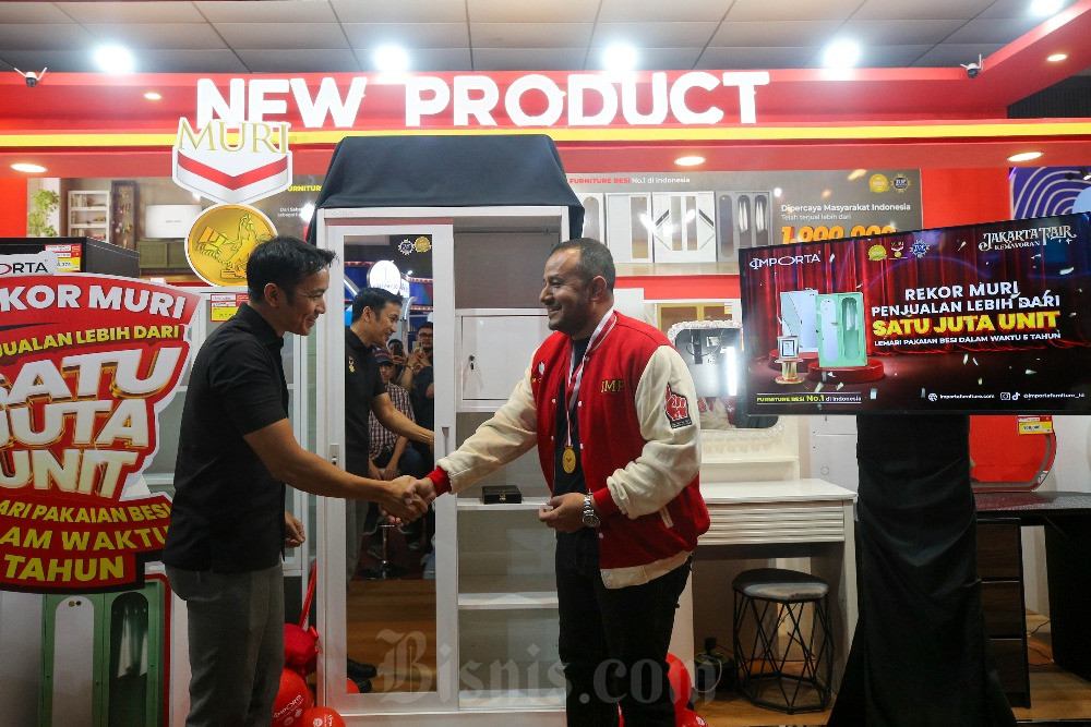 Importa Raih Rekor MURI, Penjualan Lemari Pakaian Besi Tembus 1 Juta Unit dalam Lima Tahun