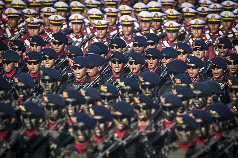 Polri Gelar Peringatan HUT Ke-80 Bhayangkara, Tampilkan Alutsus Produksi Dalam Negeri