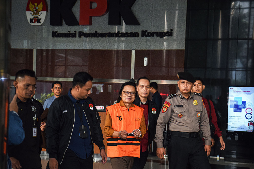 KPK Tahan Ma’ruf Cahyono dalam Kasus Dugaan Gratifikasi Rp17 Miliar