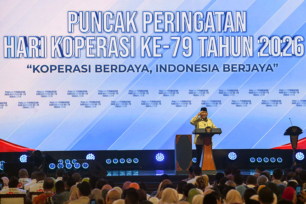 Presiden Prabowo Hadiri Puncak Hari Koperasi Nasional ke-79, Tegaskan Peran Koperasi bagi Ekonomi Rakyat