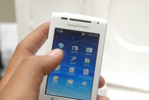  Sony Ericsson Xperia X8, android handal