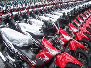  Penjualan sepeda motor 2010 lampaui target