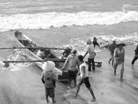  Nelayan di Pangandaran baru bisa melaut pada 2013
