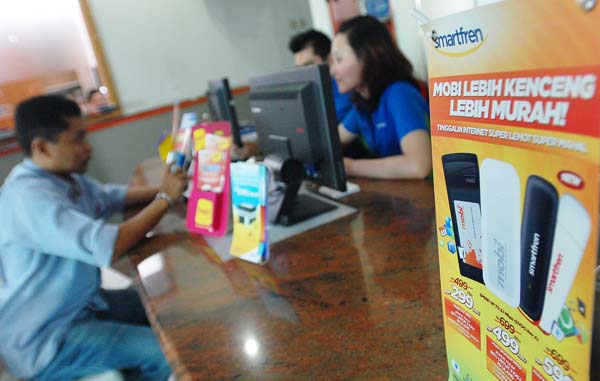  FOTO: Layanan data Smartfren naik signifikan