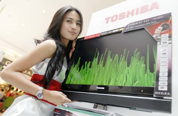  FOTO: Toshiba Power TV diluncurkan di Bandung