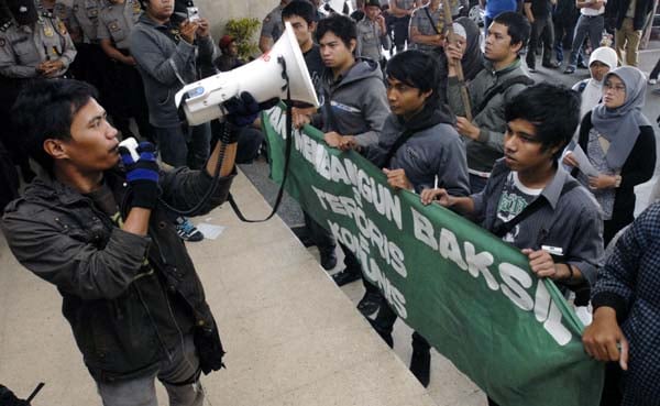  FOTO: Demo tolak pembangunan perumahan