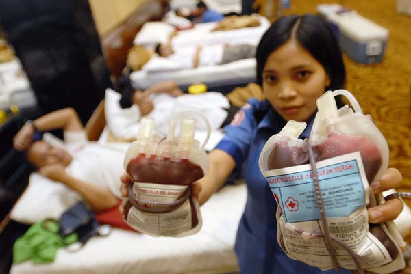  FOTO: Donor darah di Hyatt Bandung