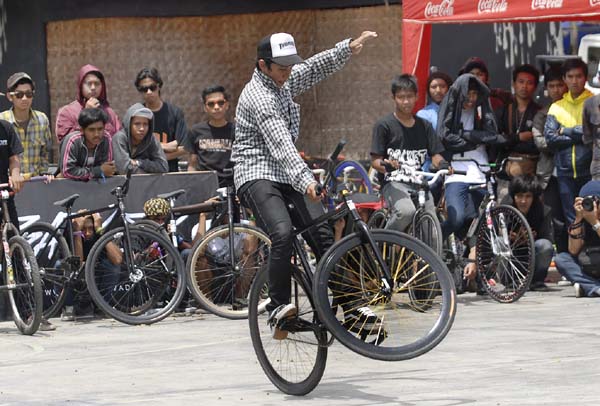  FOTO: Penjualan sepeda di Kota Bandung meningkat