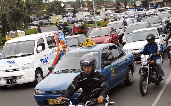  FOTO: Populasi kendaraan bermotor di Bandung