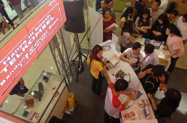  FOTO: Rumah gadget Telkomsel