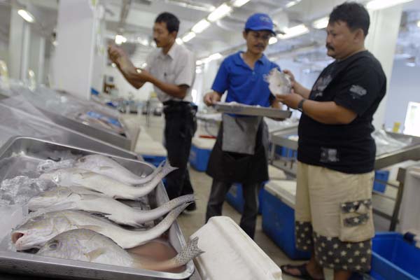  FOTO: Pasar ikan higienis Kota Bandung