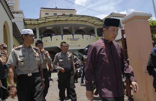  FOTO: Jemaat Ahmadiyah tolak ustadz MUI Jabar