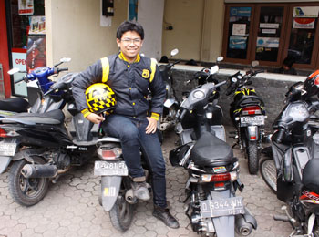  Taxi Bike, asal Kiaracondong, model industri transportasi kreatif