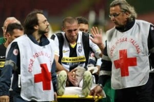  Chiellini cedera, duka Juventus semakin dalam