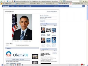  Asyik, Obama bahas ekonomi di Facebook 