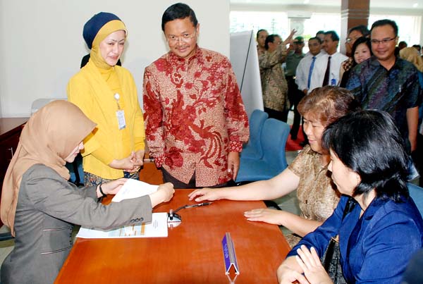  FOTO: Pembukaan KCP Hasyim Ashari bank bjb