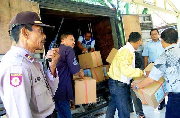  FOTO: Pengamanan soal ujian nasional 