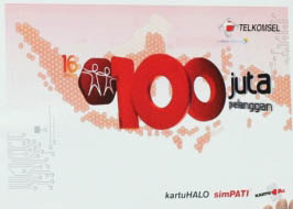  RILIS: Telkomsel capai 100 juta pelanggan