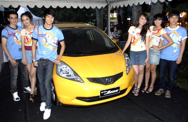  FOTO: Bintang baru brand Honda Jazz