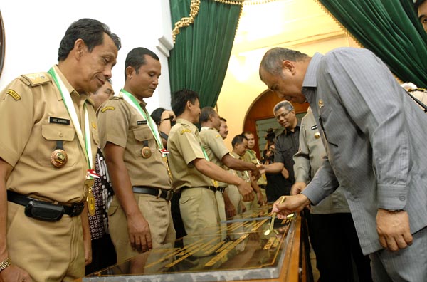  FOTO: Peresmian desa/kelurahan sadar hukum Provinsi Jabar