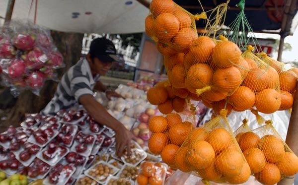  FOTO: Konsumen lebih pilih buah impor
