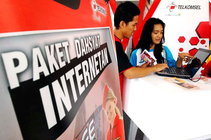  FOTO:Telkomsel optimis pimpin pasar broadband