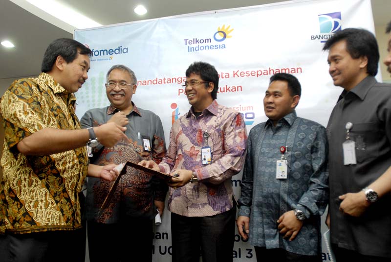  FOTO: Kerja sama penyelenggaraan konsorsium Intelindo