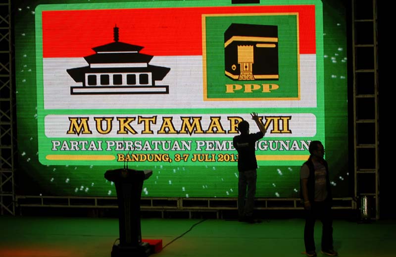  FOTO: Persiapan Muktamar PPP