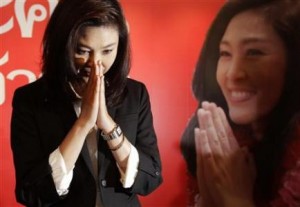  Yingluck diperkirakan jadi PM wanita pertama Thailand