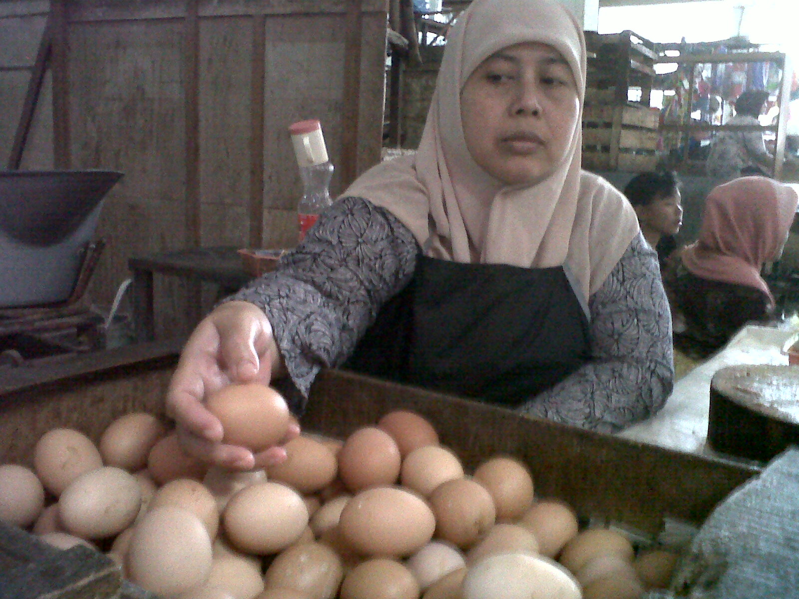  FOTO: Harga telur ayam di Cirebon Naik