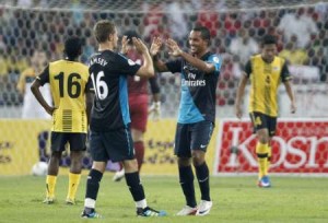  SEPAK BOLA: Arsenal kalahkan Malaysia 4-0
